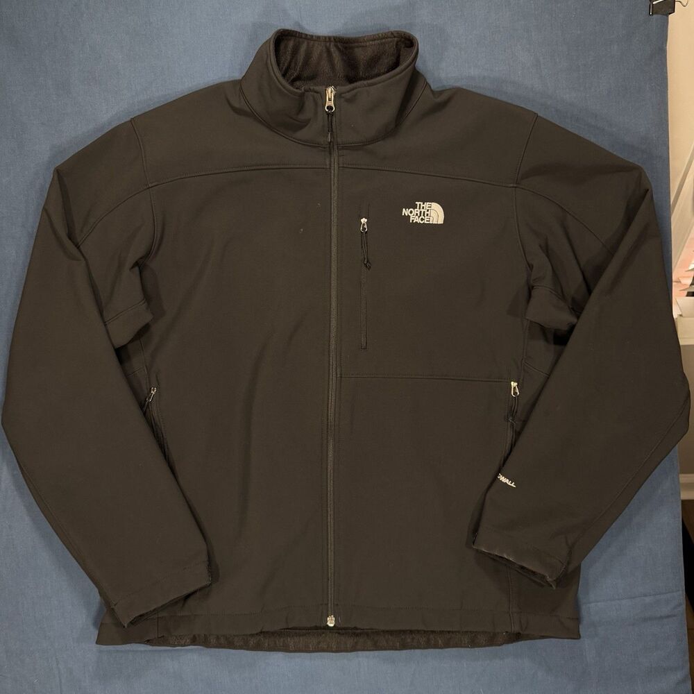 The North Face Apex Bionic 3 Jacket Size XL Black Full Zip - Pre-Owned